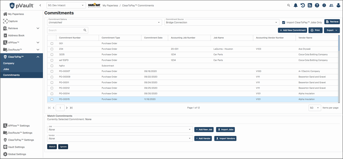 ClearToPay_CommitmentsMainPage