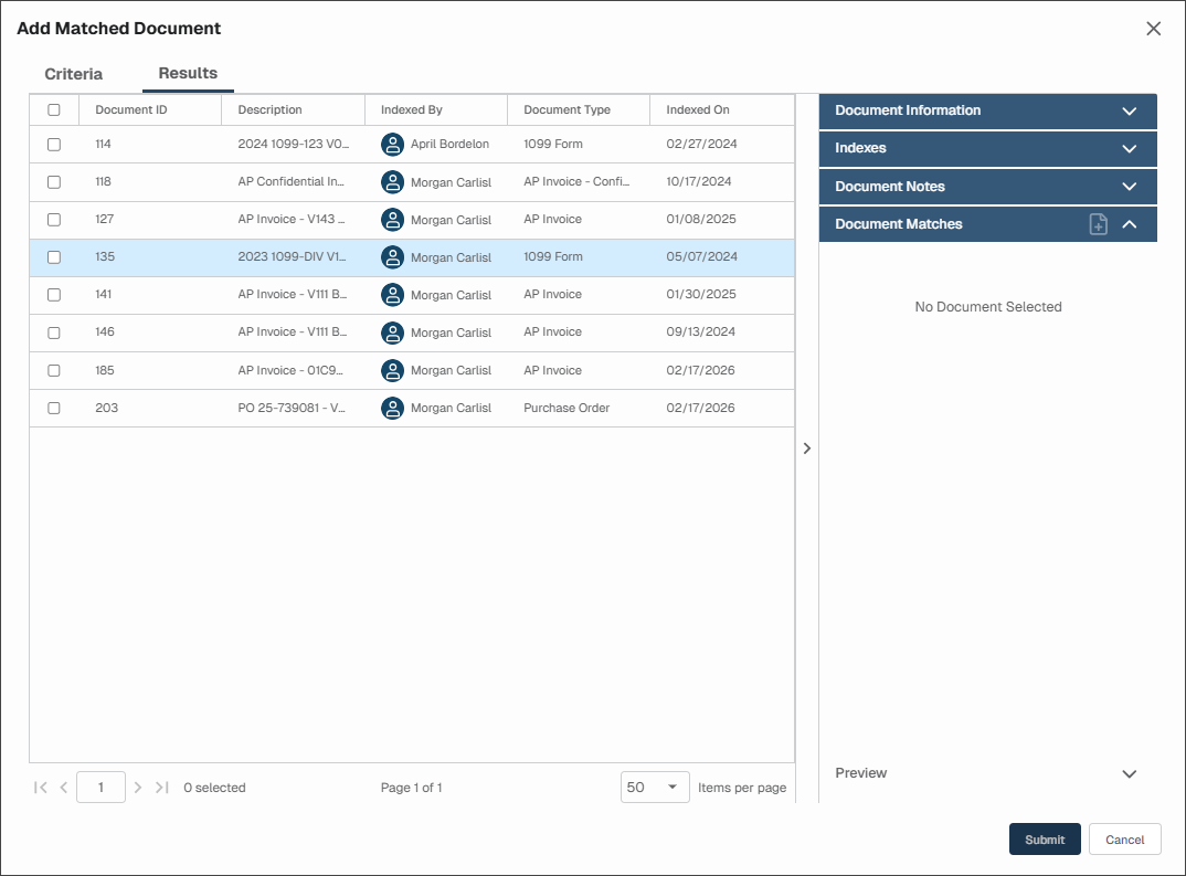 DocumentMatchAPFlowResultsPVC