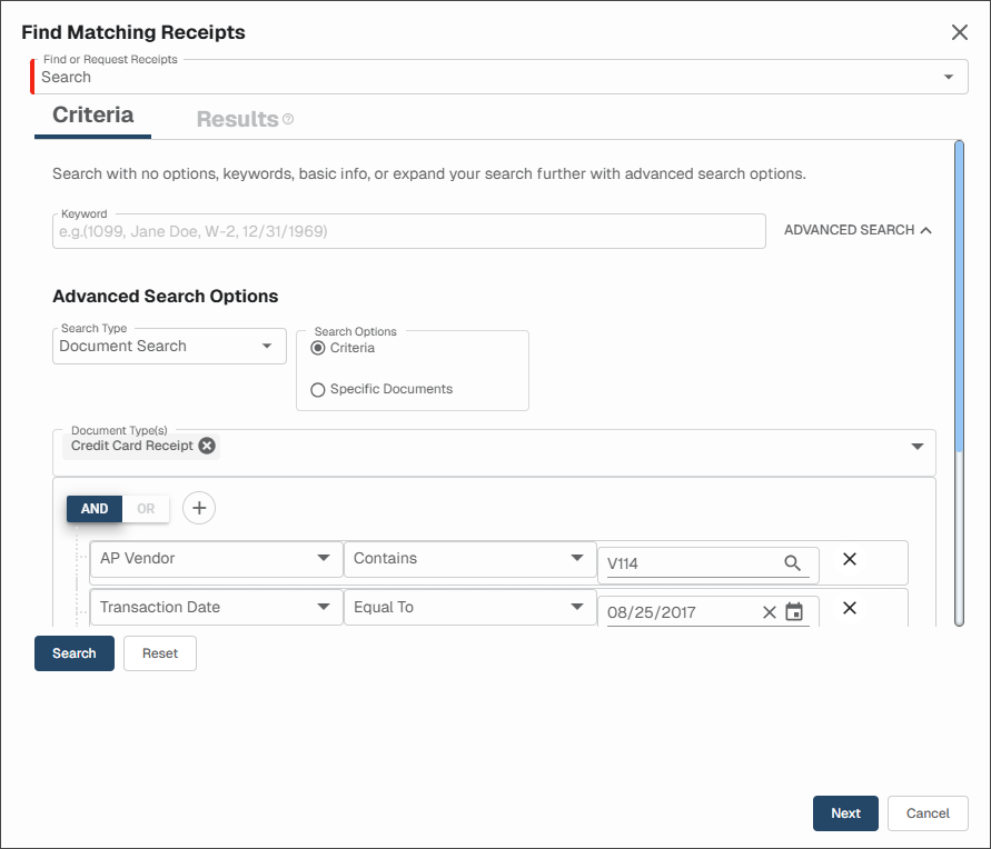 MatchReceiptsFindMatchingReceiptsSearchBasicSearchdialog-mh.PNG