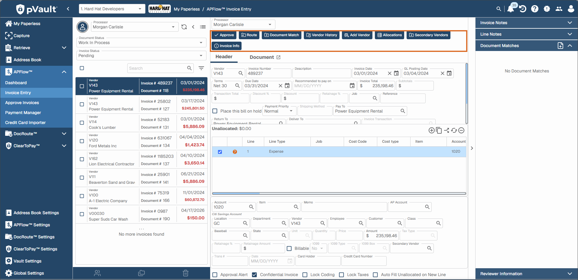 APFlow_InvoiceEntryMainScreenButtonsPVC.png